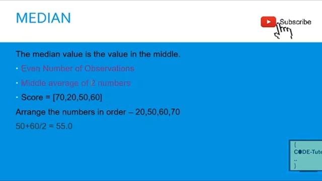 Mean, Median, Mode | Measure of Central Tendency | using python смотреть онлайн
