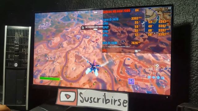 Intel HD Graphics 2500 | Fortnite Modo Rendimiento | i5-3470 | 720p, Fornite sin grafica смотреть онлайн