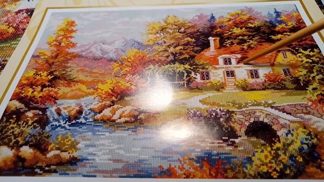 №1.Вышивка по набору "Наш уголок" от Чудесной иглы.Процесс и впечатления.Приметная вышивка. смотреть онлайн