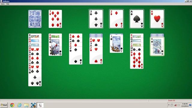 Windows 7 Games Solitaire смотреть онлайн