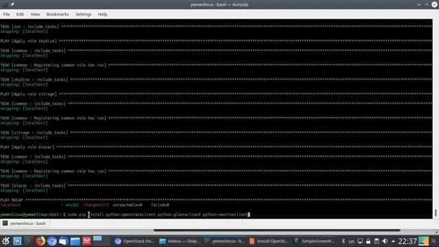 Install OpenStack Rocky in your laptop using kolla-ansible смотреть онлайн