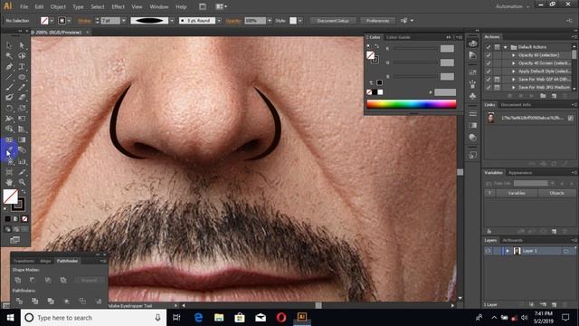 Vector Cartoon Portrait Tutorial Illustrator in Bangla 2019 l Part 1 *Exclusive* смотреть онлайн