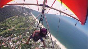 Rio de Janeiro en Ala Delta - Brasil. Полёт на дельтаплане в Рио-де-Жанейро