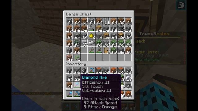 Towny Realms S2 Ep2 / home building and a unclaimed town?!?!? смотреть онлайн