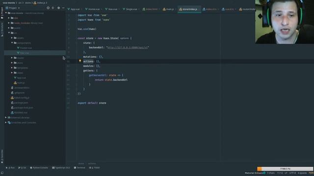Vue.js что это и с чем едят // Django rest framework + vue.js смотреть онлайн