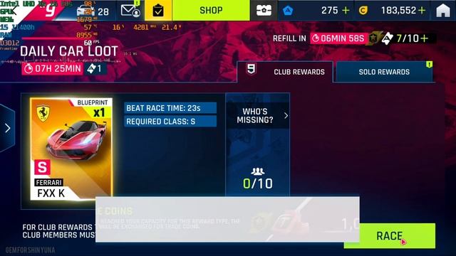 Asphalt 9 Legends Test On Intel UHD Graphics | All Setting Test on 720 P. смотреть онлайн