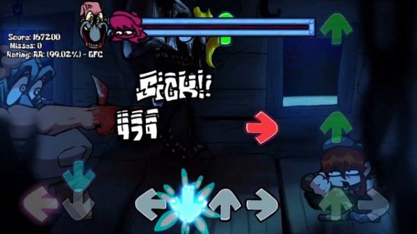 FNF' Mistful Crimson Morning - Playable Massacre (Remastered)