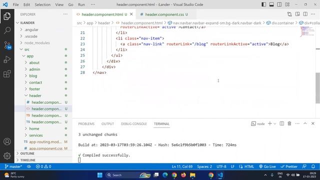 ANGULAR 15|CLASS-3|RouterLinkActive|BOOTSTRAP INTIGRATION|PORT NUMBR CHANGE|2023|+91-9000299706 смотреть онлайн