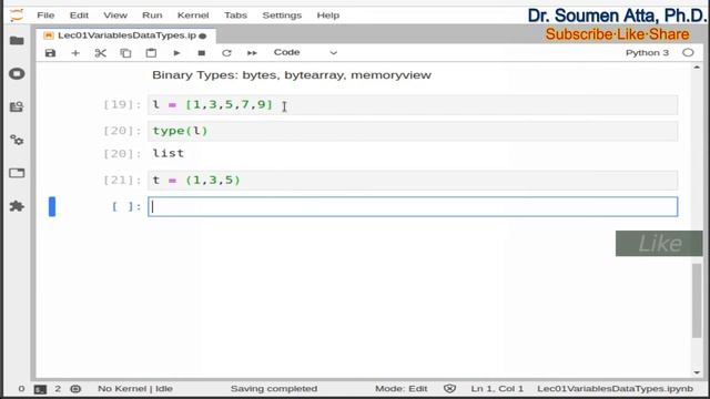 Lecture 01: Python Variables and Data Types смотреть онлайн