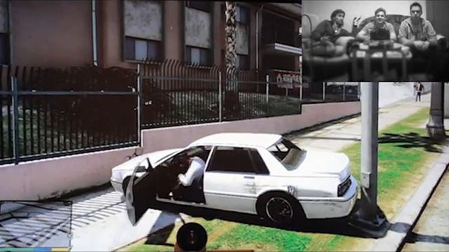 GTA 5 на PlayStation 3 дома на диване! Первые впечатления. 18