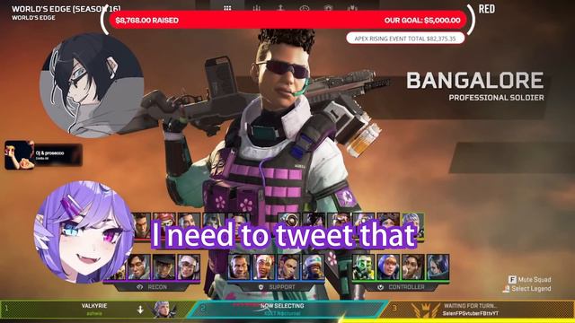 *Pro player gets mad a VTuber kills them* 𝙎𝙚𝙡𝙚𝙣: смотреть онлайн