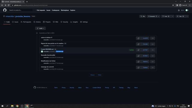 Effacer l'historique des changements & effacer ses dernières modifications avec Git смотреть онлайн