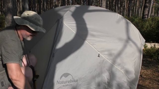 Тестирую палатку Монгар 2