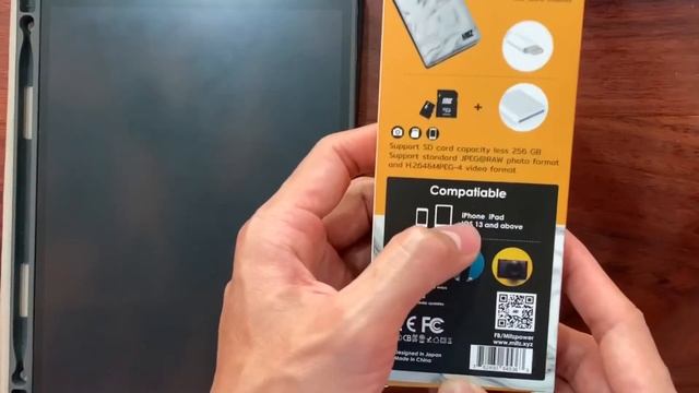 รีวิว Micro SD Card Reader สำหรับ IPhone/iPad ยี่ห้อ Mitz ราคา 899 บาท