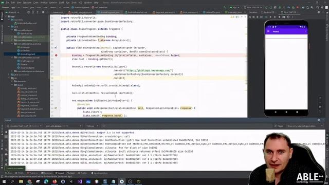 Android - Consumir API-JSON con RetroFit, Picasso y RecycledView смотреть онлайн
