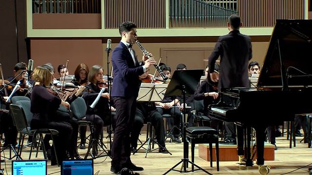 Luka Totadze/Weber Clarinet Concerto No. 1/MISA Youth Symphony смотреть онлайн
