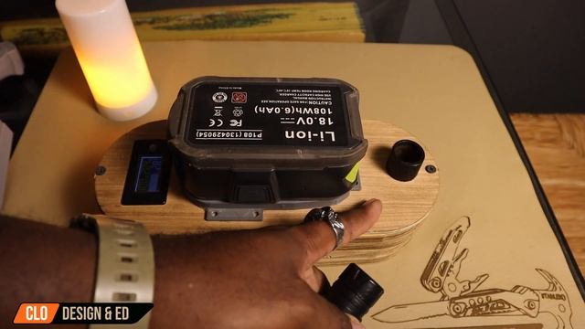 DIY Ryobi Inverter | Run 10 Devices AT THE SAME TIME On ONE 18V Battery! #offgrid @cloeducationtv
