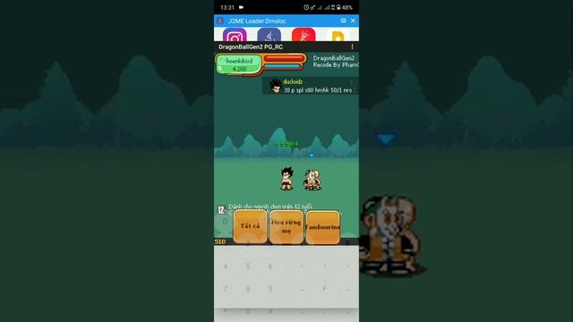 bản mod java nro blue auto up đệ fix văng gaem смотреть онлайн