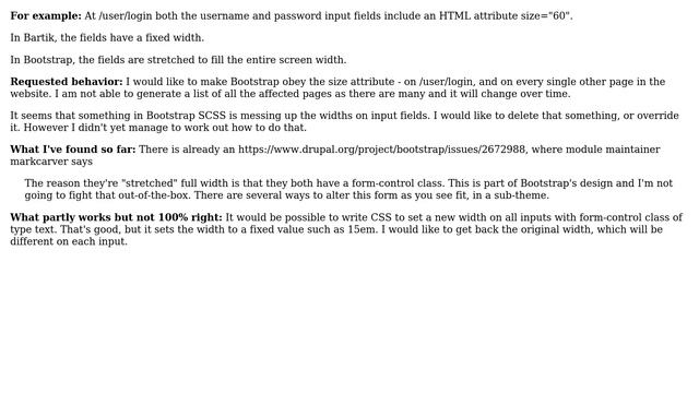 Drupal: Bootstrap form input size is not respected (2 Solutions!!) смотреть онлайн