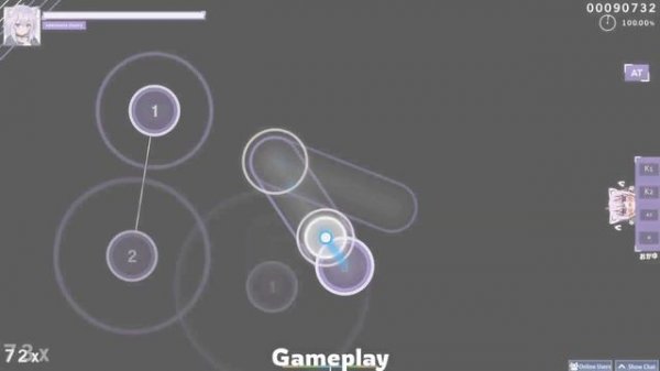 osu! Skin Showcase || Azur33 - Nekomata Okayu