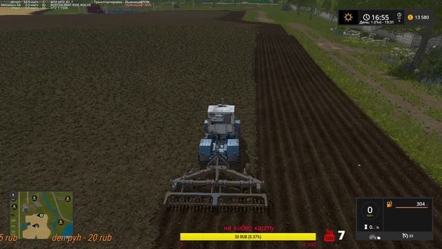 ?FARMING SIMULATOR 2017?БУХАЛОВО V3.6 ?Стрим-1. смотреть онлайн