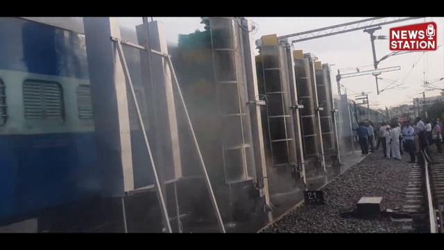 Kacheguda Railway Station's Automatic Coach Washing Plant Cleans 24 Coaches in Just 10-15 Minutes смотреть онлайн