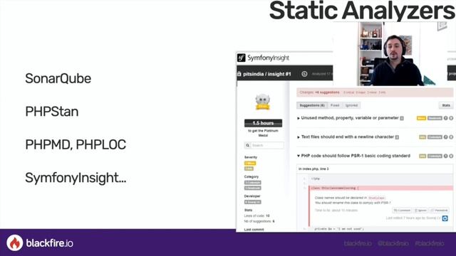 APMs, Profilers Static Analyzers Who’s who - Blackfire Laracon EU Online 2021 смотреть онлайн