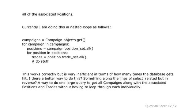 Django : Django select_related in reverse смотреть онлайн