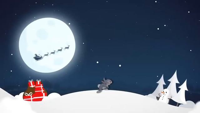 Новогодняя открытка. Видео открытка. С Новым годом! смотреть онлайн