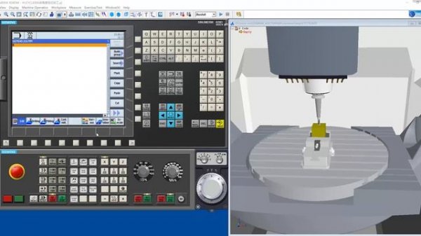 SIEMENS CYCLE800 - 5-Axis Tilted Work Planes