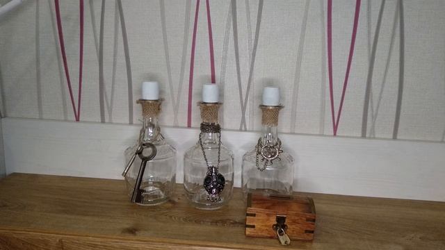 DIY/Декор бутылок своими руками/ Шебби шик/Бутылки в интерьере/decor bottles смотреть онлайн