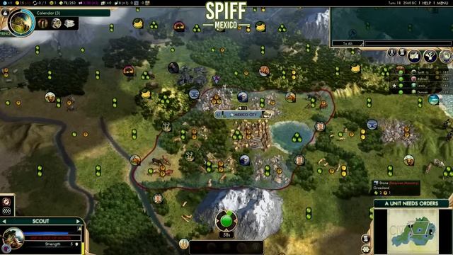 We're Back! | Civ 5 Returns #1 (w/ The Spiffing Brit) смотреть онлайн
