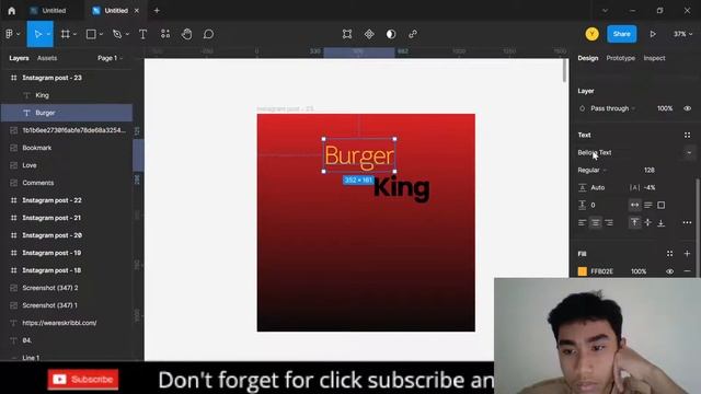 Tutorial make poster in figma смотреть онлайн
