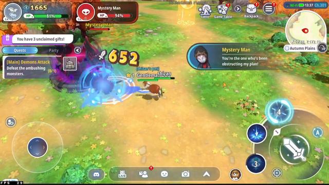 PLUFFY PLANET SAGA (MOBILE), CHIBI ACTION MMORPG - BLUESTACKS ANDROID EMULATOR - RYZEN 5 5600G смотреть онлайн