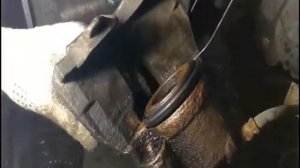 замена ремкомплекта суппорта опель зафира