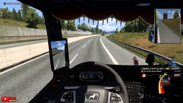 Покатушки в ETS 2/ATS. ВТК Panther смотреть онлайн