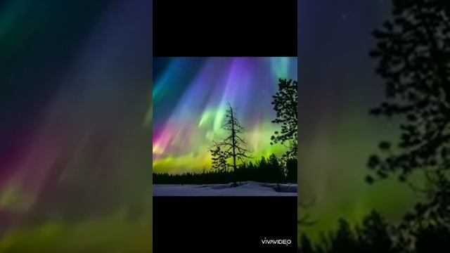 Северное сияние под звуки хомуса. Республика Саха (Якутия) смотреть онлайн