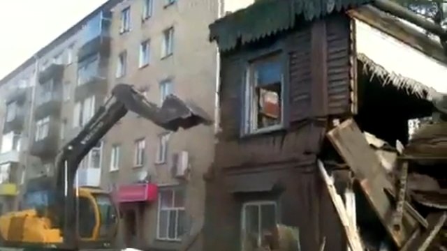Как ломают дома в Красноярске смотреть онлайн
