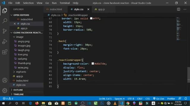 How I Cloned The Facebook Live Emoji With HTML CSS & Javascript | Fully Explained смотреть онлайн