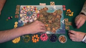 052 Finca - играем в настольную игру, board game