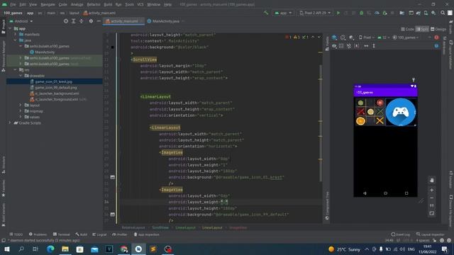 Делам игры на Java в Android Studio. Урок 00. смотреть онлайн