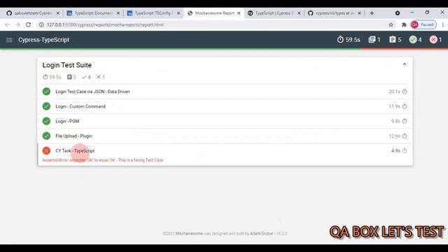 Part 35 - Setting up Cypress with TypeScript - Migrate existing Cypress on JavaScript to TypeScript смотреть онлайн
