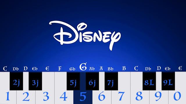 Disney Plus Synth ~ Play It With Number Keys On YouTube
