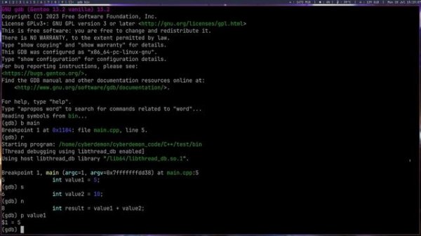 Дебаг в терминале Linux! Самая доступная и быстрая отладка! GDB in terminal.