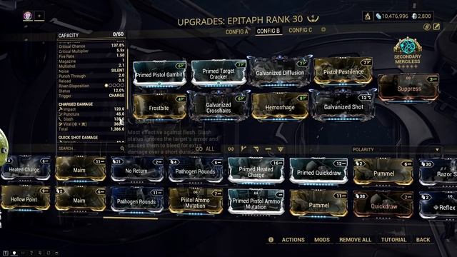 Red Crit Epitaph is Scary Good | Warframe смотреть онлайн