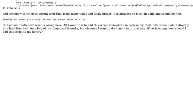 Drupal: Adding JS script, how to format JS смотреть онлайн