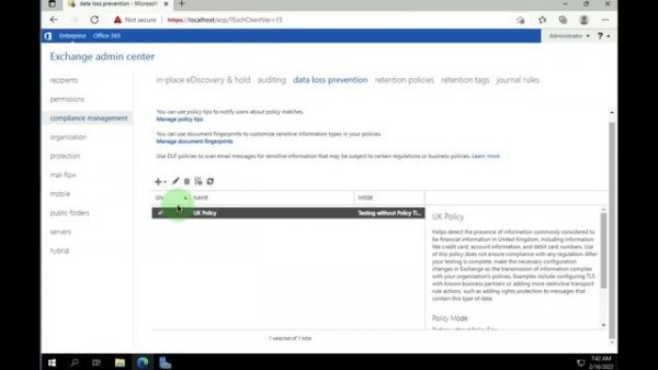 Mastering Microsoft Exchange Server 2019  Expert Skills in just 30 Mins