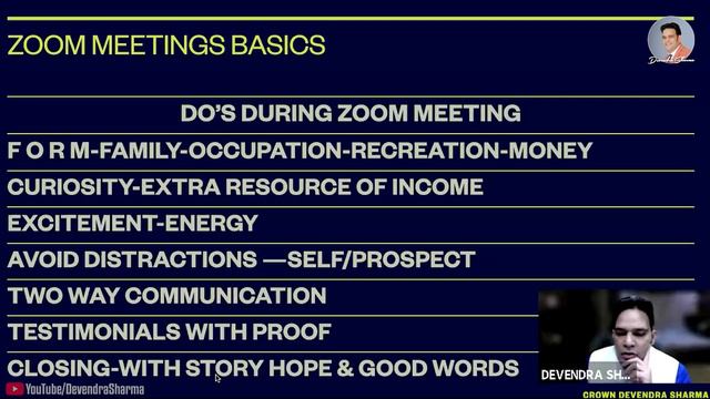 ZOOM पर PLAN और MEETING कैसे लें || By Devendra Sharma смотреть онлайн