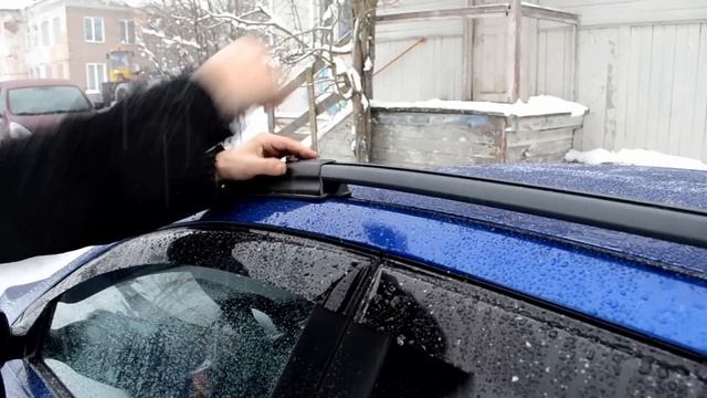 Рейлинги для Hyundai Solaris