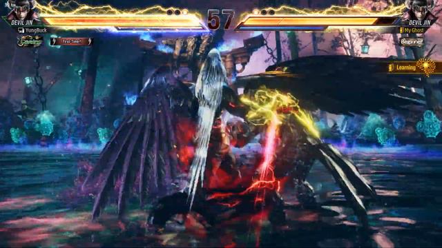 TEKKEN 8 Super Ghost Devil Jin vs Devil Jin 1 смотреть онлайн